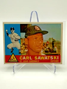 1960 Topps #545 CARL SAWATSKI - EX - Great centering! - Bild 1 von 2