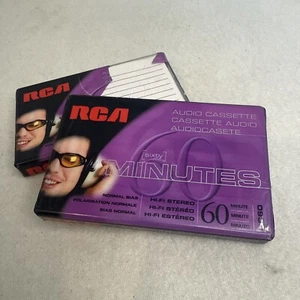 RCA 60 Min Leerkassette Tape - Normal Bias - RC60 HiFi Stereo Neu & Versiegelt 2 - Bild 1 von 5