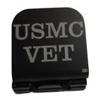 USMC VET Laser Etched Aluminum Hat Clip Brim-it