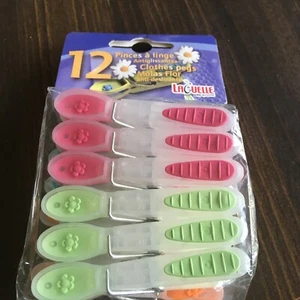 LAGUELLE Kunststoff Wäscheklammern, 12 NEU MADE IN EU - CANTASTIC - Bild 1 von 2