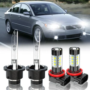 D2S H11 HID/LED Headlight Bulbs Low Beam Fog Light For Volvo S40 2005 2006 2007 - Picture 1 of 16