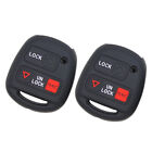 2Xsilicone Remote Key Fob Cover Case Fit For Lexus Gx470 Lx470 Rx300 Is300 Ls430