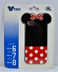 Exclusiva Disney Minnie Polka Dot Bow Apple iPhone 6S/7/8 Funda para Celular NUEVA - Imagen 1 de 2