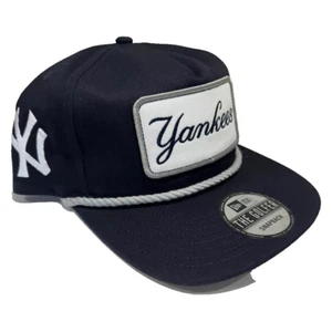 New York Yankees Mütze Navy Blau New Era The Golfer Rope Hitch Snapback Patch Logo - Bild 1 von 4