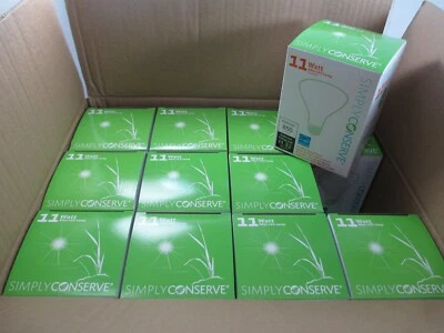 Simply Conserve LED 11W BR30 Lamp × 24 NEW LR30D11W-27K - Image 1 of 4