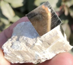 43.5g New Rare Natural Chalcopyrite Iron Pyrite Cubic Feldspar Specimen ie2021 - Picture 1 of 12