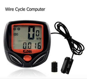 BUUK Cycling Bike Bicycle Cycle Computer Odometer Speedometer Waterproof YYY - Foto 1 di 2