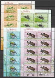 Moldova 2024 Insects 4 MNH Full sheets - Picture 1 of 1