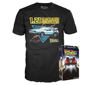 Back To The Future T Shirt Funko Home Video NO VHS Target Exclusive Small NEW - Picture 1 of 2