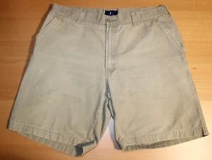 Herren Lanesboro Reißverschluss Shorts Gr: 38 W beige khaki flache Fronttaschen Bermuda - Bild 1 von 8