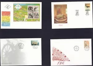 ALAND 1991 LOTTO 4 COVER FDC GIOCHI SPORTIVI SPEDIZIONE - Foto 1 di 2