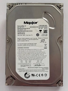 STM3160813AS, SN: 9SY1YP1F, TK, PN: 9HM181-327, FW: MC1H, Maxtor 160Gb 3.5" HDD - Imagen 1 de 2