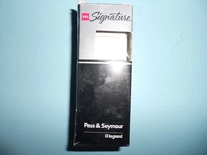PASS & SEYMOUR SIGNATURE GARBAGE DISPOSAL SWITCH STM870STMLACC10 LIGHT ALMOND - Picture 1 of 4