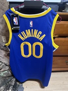 Jonathan Kuminga Autographed Jersey With Sponsor Patch - Picture 1 of 5