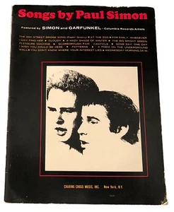 Canciones de Paul Simon presentadas por Simon and Garfunkel 1967 Charing Cross Music PB - Imagen 1 de 12