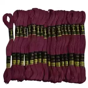 Anchor Cotton Embroidery Stranded Threads Hand Craft Sewing Floss, 25 Skeins - Picture 1 of 5