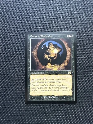 Cover of Darkness - Medium Play English MTG Onslaught - Image 1 of 2