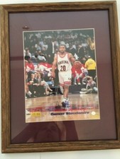 Damon Stoudamire 1995 Signature Rookies Autographed & Framed 8x10 Photo COA UofA