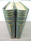 CANADA, TERRE-NEUVE, fantastique collection de timbres montés en 2 volumes Scott