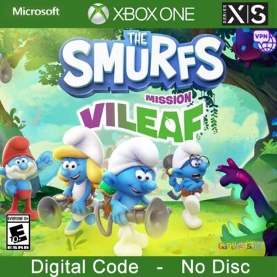 The Smurfs Mission Vileaf Xbox One, X|S Key🔑 ☑Argentina Region ☑VPN WW ☑No Disc - Image 1 of 4