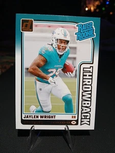 2024 Panini Donruss Jaylen Wright Throwback Rated Rookie RC #17 - Bild 1 von 2