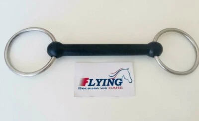 FLYING HORSE Loser Ring Müller Mund Trense Pferdeschips (UK Verkäufer, kostenlose P&P)