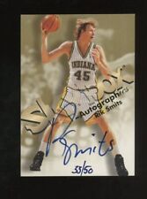 1998 Skybox Autographics Rik Smits Signed AUTO 33/50 Indiana Pacers