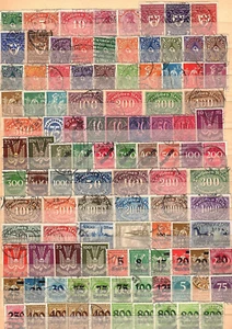 Lot  Deutsches Reich - Infla  o  aus  1922 - 23   - KW 230,-- €      ( 30235 ) - Picture 1 of 1