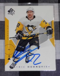 Patrick Hornqvist Signed Upper Deck SP Hockey Card Pittsburgh Penguins - Picture 1 of 1
