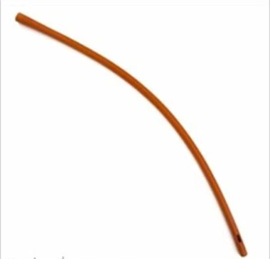 SONDA RETTALE IN GOMMA ESTREMITA' CHIUSA 34 FR - 50 cm - CLISTERE ENEMA - Imagen 1 de 3