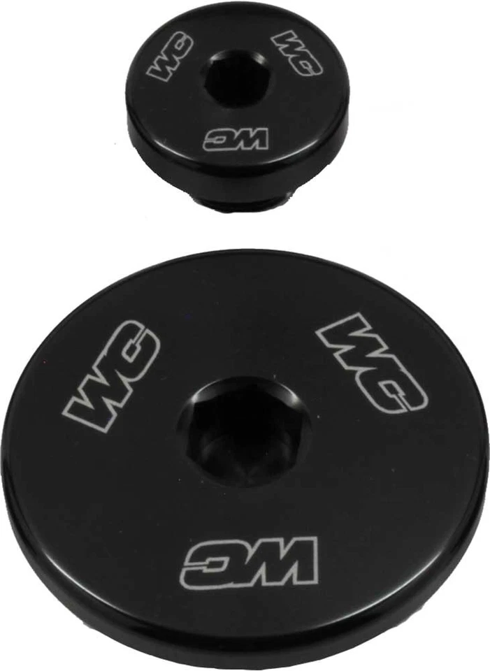 Works Connection Engine Plugs-Yamaha-YZ 450F-10-26-Black - Image 1 of 1
