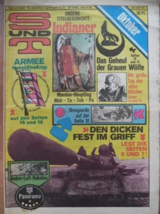 S UND T 10 - 1980 * Sport und Technik GST NVA Armee Indianer Pnazer Fla-Raketen - Picture 1 of 1