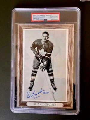 BRIAN CONACHER 1964-1967 BEEHIVE PHOTO GROUP 3 WITH PSA/DNA CERTIFICATION - Image 1 of 3