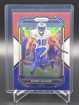 2022 Panini Prizm Football Bobby Wagner 166 Red White Blue Rams Seahawks NM-MT - Image 1 of 2