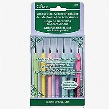 AmourCraft Crochet Hook Collection - Steel Bliss for Seamless Stitching!