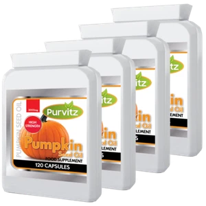 Aceite de semilla de calabaza 2000 mg 480 cápsulas suplemento natural para hombre próstata - Imagen 1 de 1
