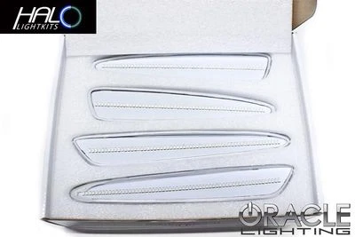 2005-2013 ORACLE CHEVY CORVETTE C6 CLEAR CONCEPT LED SIDE MARKERS 4PC - Image 1 of 2