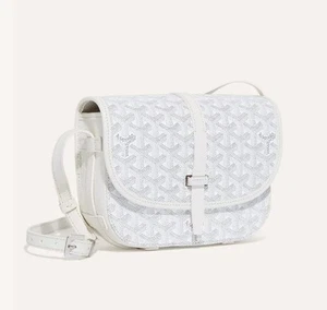 GOYARD Goyardine Belvedere PM Umhängetasche weiß - Bild 1 von 12