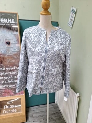 Cotsworld Collections Jacket Blue Size 14 San - Image 1 of 4