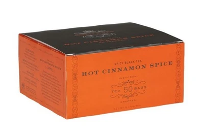 Harney & Sons Hot Cinnamon Spice Tea, 50 bolsitas de té Foto 1 de 4