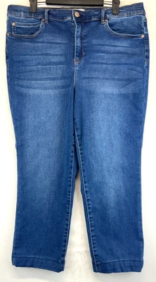 Nicole Miller Jeans - Womens Size 16 - Blue - Soho High Rise Ankle Skinny (4345) - Image 1 of 4