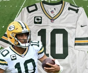 Auténtica camiseta XL Jordan Love #10 Vapor Limited blanca Packers *cosida* - Imagen 1 de 13