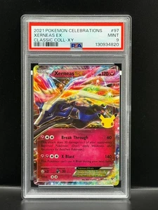 Xerneas EX Classic Collection XY 2021 Pokémon Celebrations #97 PSA 9 Mint - Bild 1 von 2