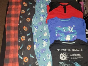 Lot of 3 Cat & Jack long-sleeve Pajamas - Size XL 16 - GUC - Picture 1 of 13