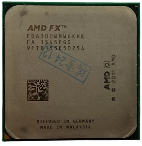 PROCESSORE CPU Advanced Micro Devices FX-6300 6-CORE SOCKET AM3+  PASTA TERMICA - Foto 1 di 7