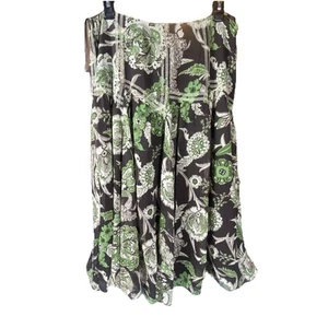 VTG Y2K Nine West Midi Skirt Size 12 Asymmetrical Fairy Whimsical Cottage Church - Picture 1 of 9