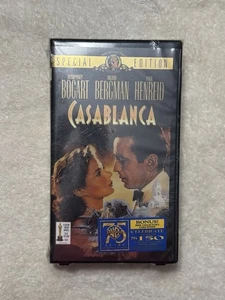 Casablanca VHS 1998 Special Edition Humphry Bogart Sealed WATERMARKS - Imagen 1 de 5