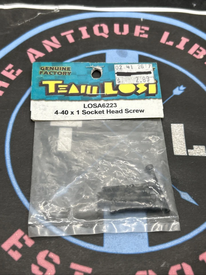 Team Losi. LOSA6223 4-40 X 1 Socket Head Screw - Image 1 of 1