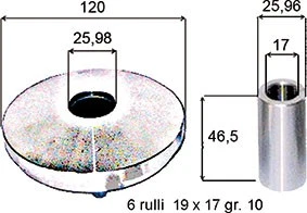 VARIATOR PIAGGIO VESPA S 150 4T 2008-2009 5506386#20 - Imagem 1 de 1