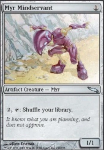 Myr Mindservant - Mirrodin #213/306 MTG Magic The Gathering - Image 1 of 1
